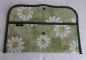 Preview: Bestecktasche Wachstuch Margeritenblumen-